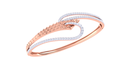 Lustrous Flow Diamond Pendent - 1.06 Ct