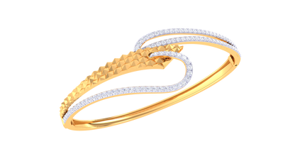 Lustrous Flow Diamond Pendent - 1.06 Ct