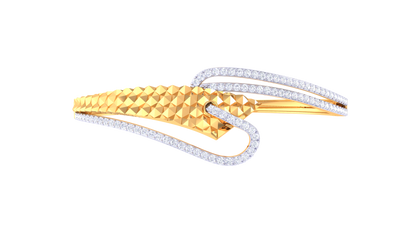 Lustrous Flow Diamond Pendent - 1.06 Ct