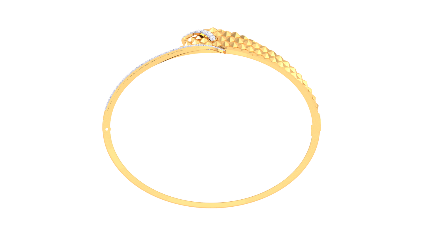 Lustrous Flow Diamond Pendent - 1.06 Ct