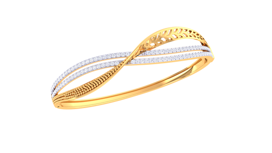 Dazzling Weave Diamond Bracelet - 0.98 Ct