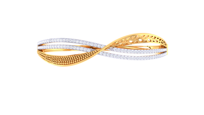 Dazzling Weave Diamond Bracelet - 0.98 Ct