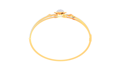 Celestial Axis Bracelet In Gold - 1.26 Ct Diamond