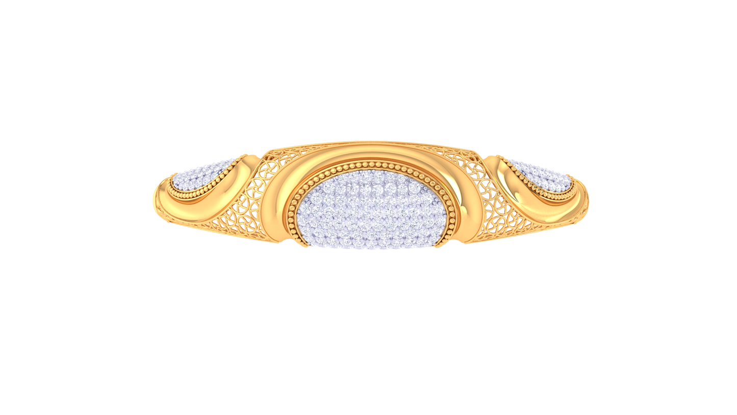 The Glimmer Gauge Diamnd Bracelet - 1.37 Ct