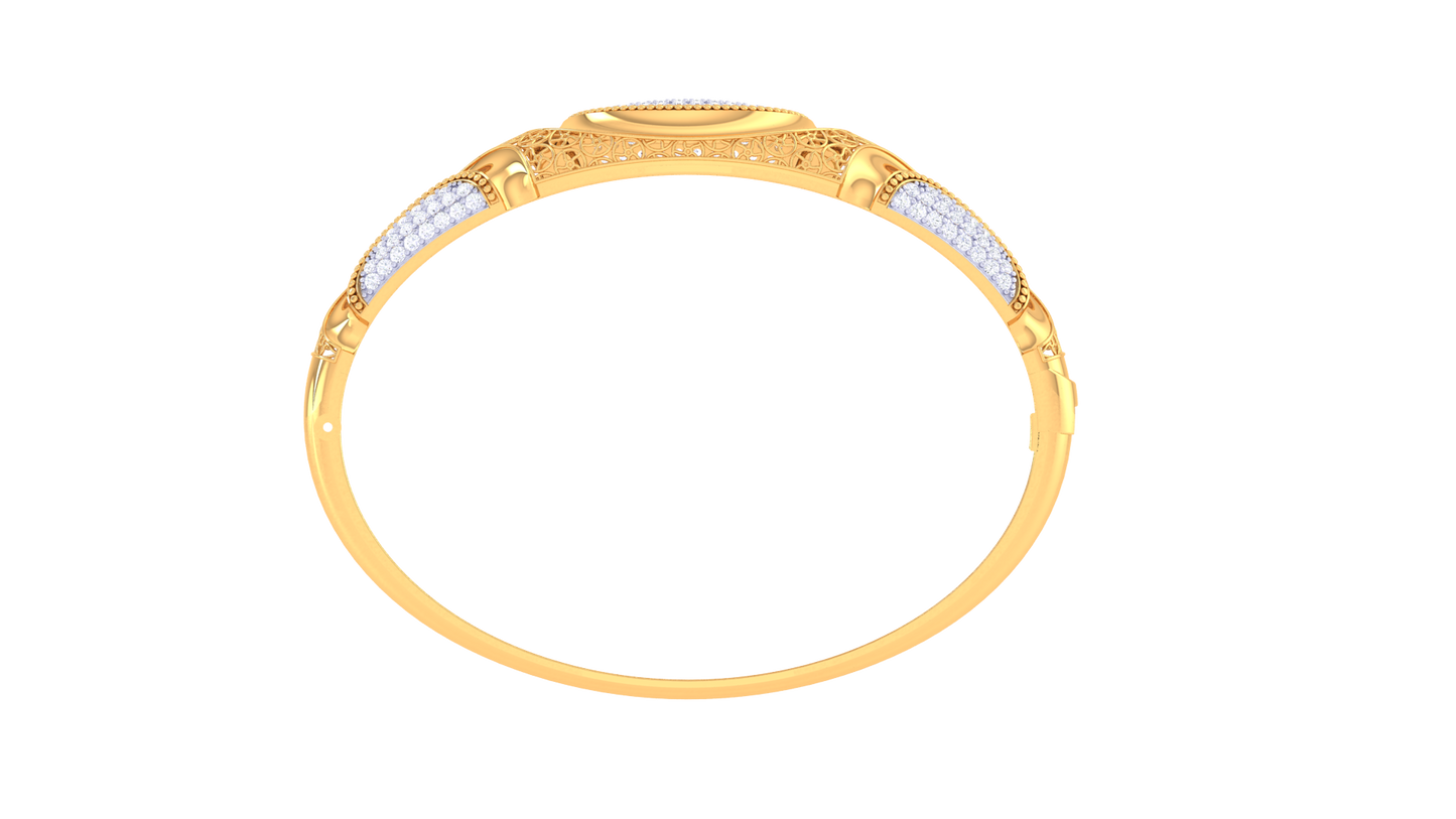 The Glimmer Gauge Diamnd Bracelet - 1.37 Ct