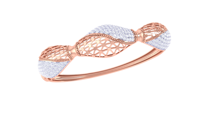 The Intertwined Spark Diamond Bracelet - 2.34 Ct