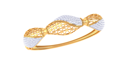 The Intertwined Spark Diamond Bracelet - 2.34 Ct