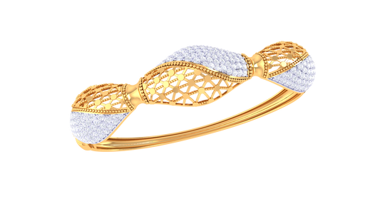 The Intertwined Spark Diamond Bracelet - 2.34 Ct