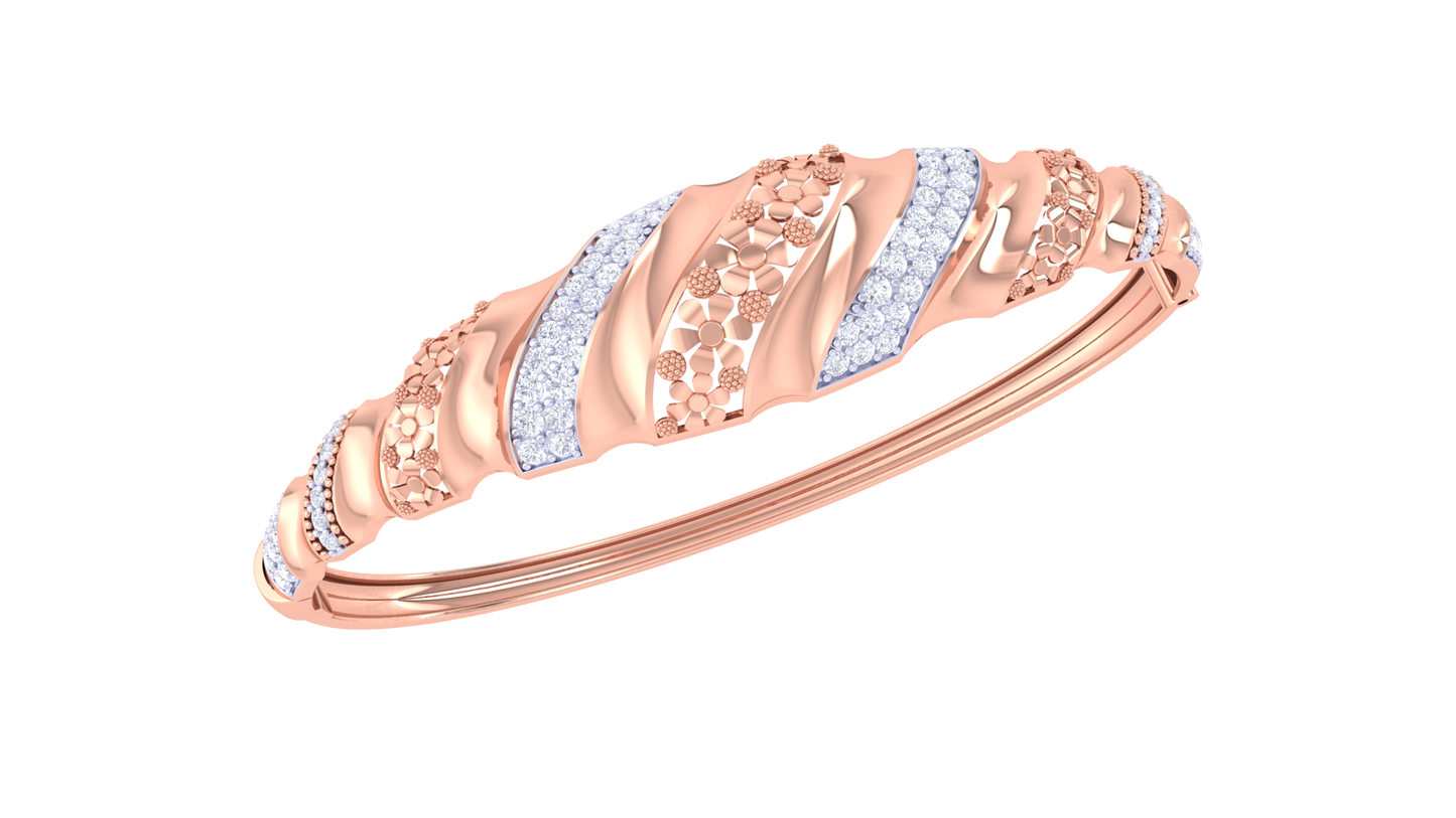 The Midas Touch Diamond Bracelet In Gold - 0.76 Ct