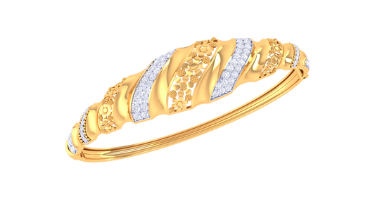 The Midas Touch Diamond Bracelet In Gold - 0.76 Ct