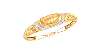 1.45 Ct - Regal Grace Bracelet With Diamond In Gold