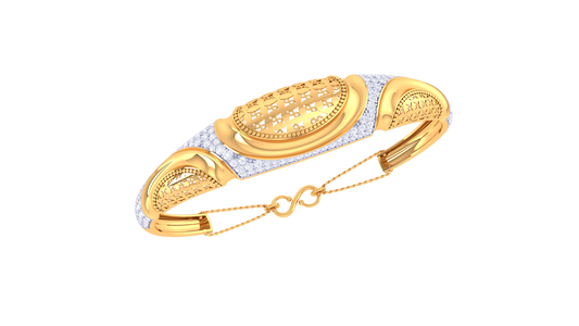 1.45 Ct - Regal Grace Bracelet With Diamond In Gold