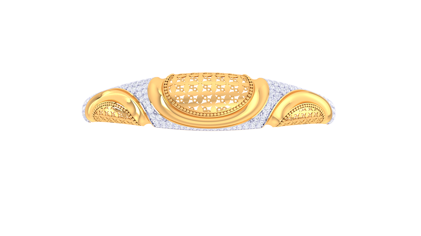 1.45 Ct - Regal Grace Bracelet With Diamond In Gold