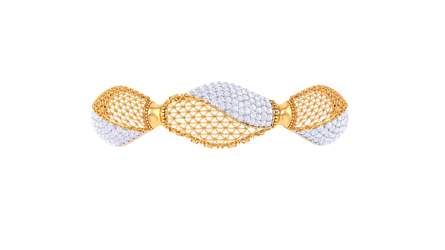 The Infinity Stream Diamond Bracelet - 2.34 Ct