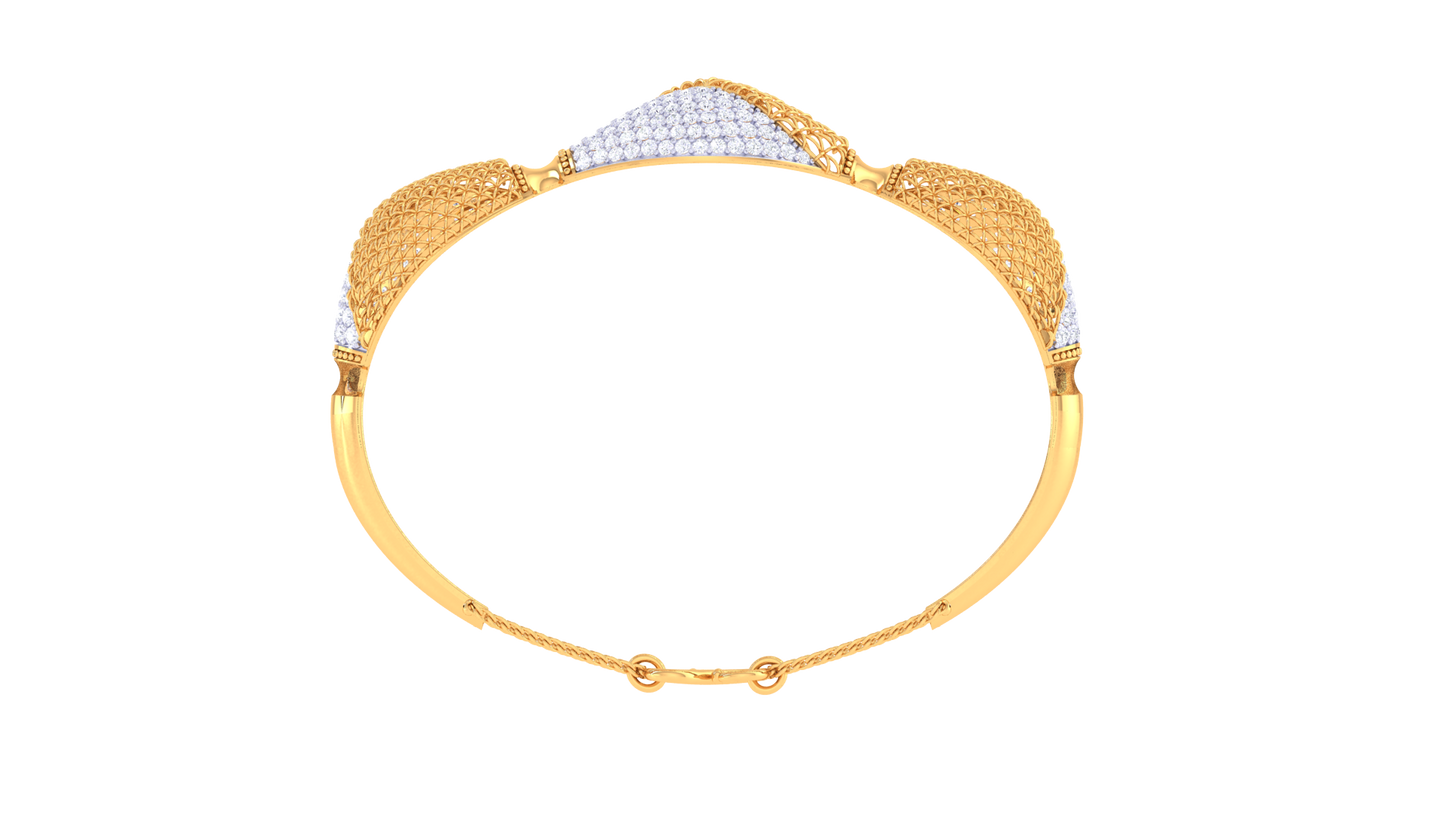 The Infinity Stream Diamond Bracelet - 2.34 Ct