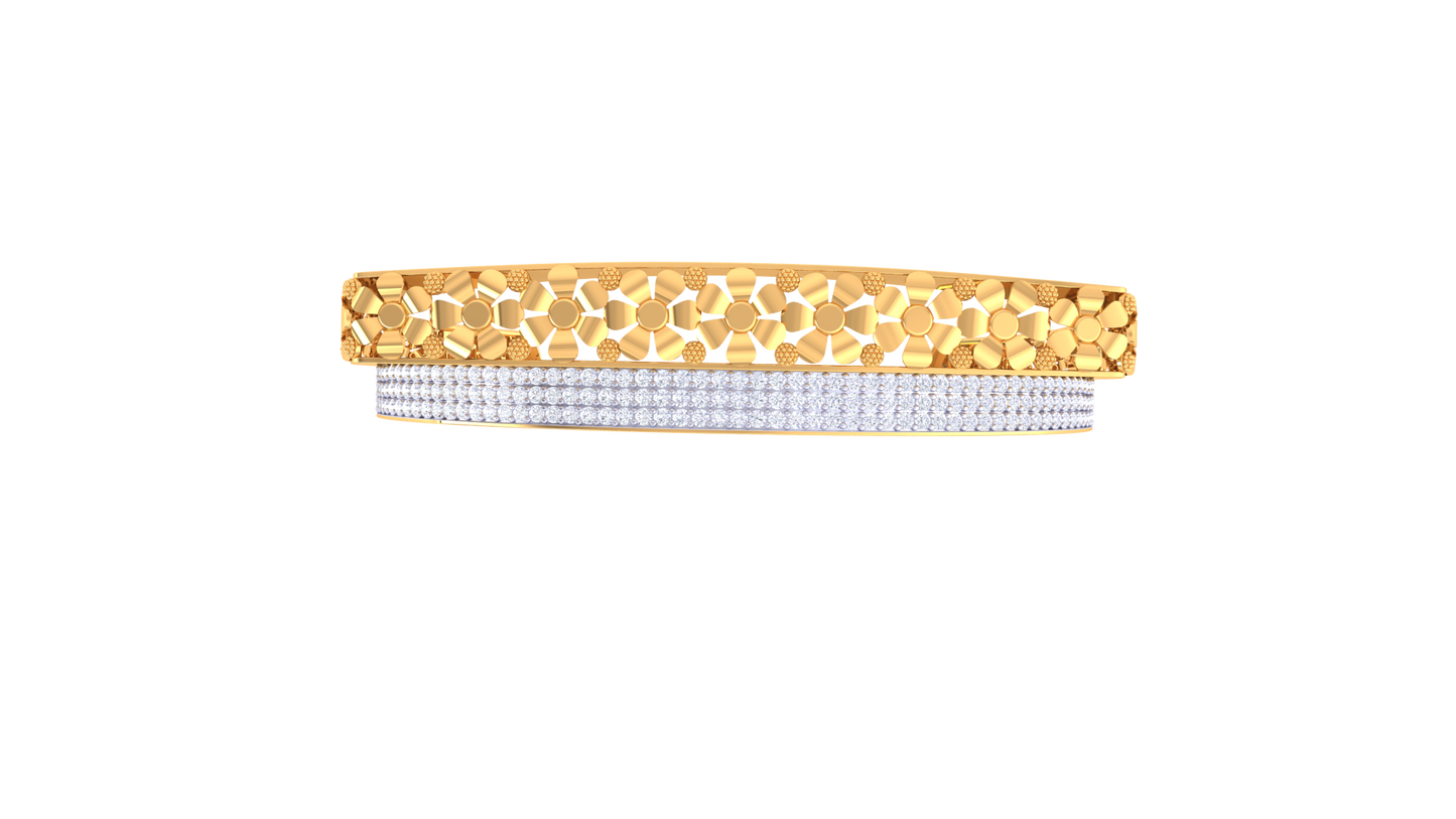 The Heirloom Halo Diamond Bracelet - 1.40 Ct