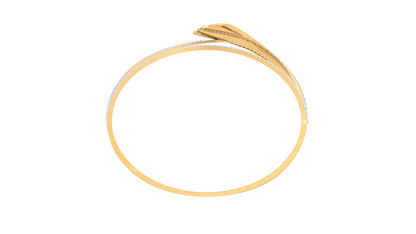 Radiant Teardrop Gold Bracelet - 1.12 Ct Square Cut Diamonds