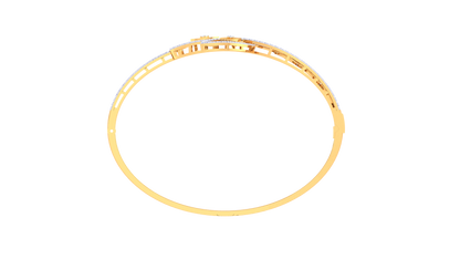 Glammer Grove Gold and Diamond Bacelet - 1.30 Ct