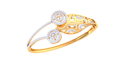 Timeless Spark Diamond Stud Bracelet - 1.21 Ct