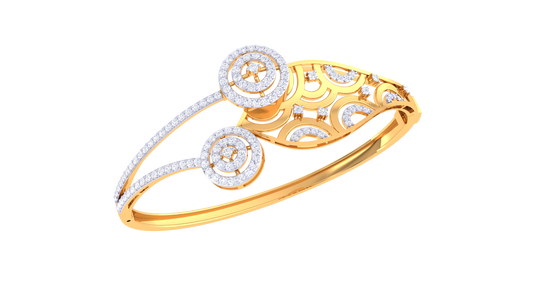 Timeless Spark Diamond Stud Bracelet - 1.21 Ct