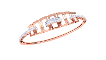 Radiant Orbit Diamond Bracelet-0.76 Ct