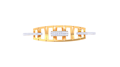 Radiant Orbit Diamond Bracelet-0.76 Ct