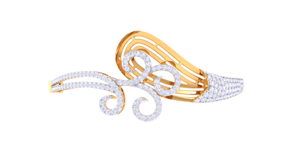 1.54 Ct - Lustrous Flow Diamond Bracelet