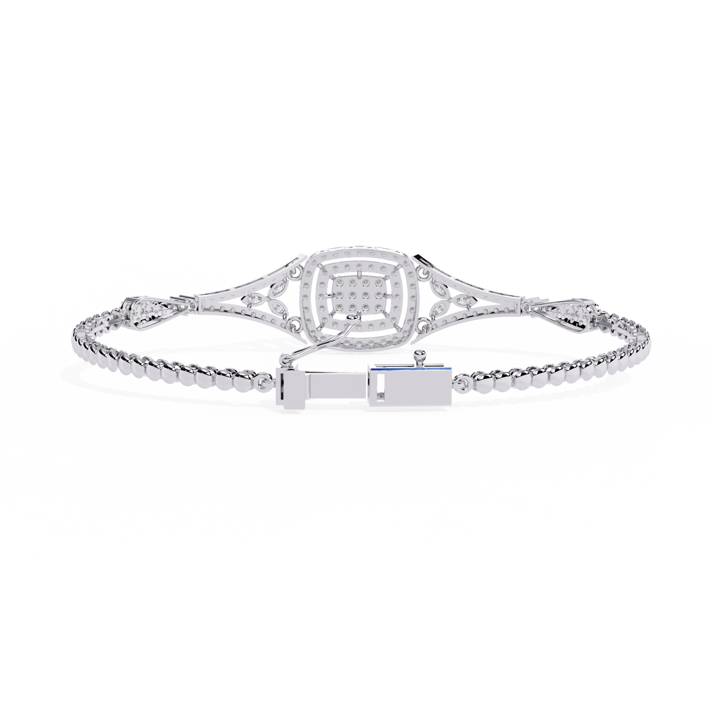 The Grand Illusion Diamond Bangle Bracelet - 1.07 Ct
