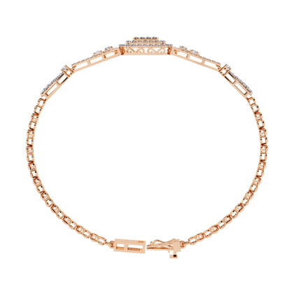 The Grand Illusion Diamond Bangle Bracelet - 1.07 Ct