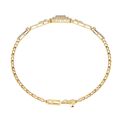 The Grand Illusion Diamond Bangle Bracelet - 1.07 Ct