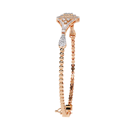 The Grand Illusion Diamond Bangle Bracelet - 1.07 Ct