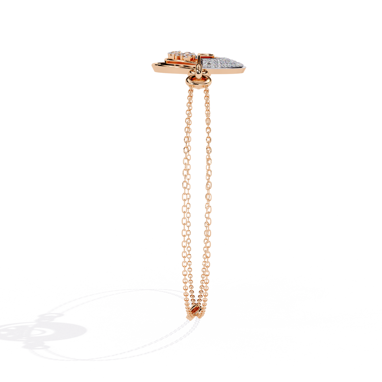 Cosmic Orbit Diamond Bracelet in Gold - 0.42 Ct