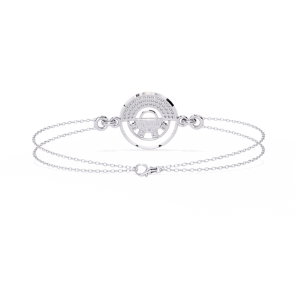 Cosmic Orbit Diamond Bracelet in Gold - 0.42 Ct