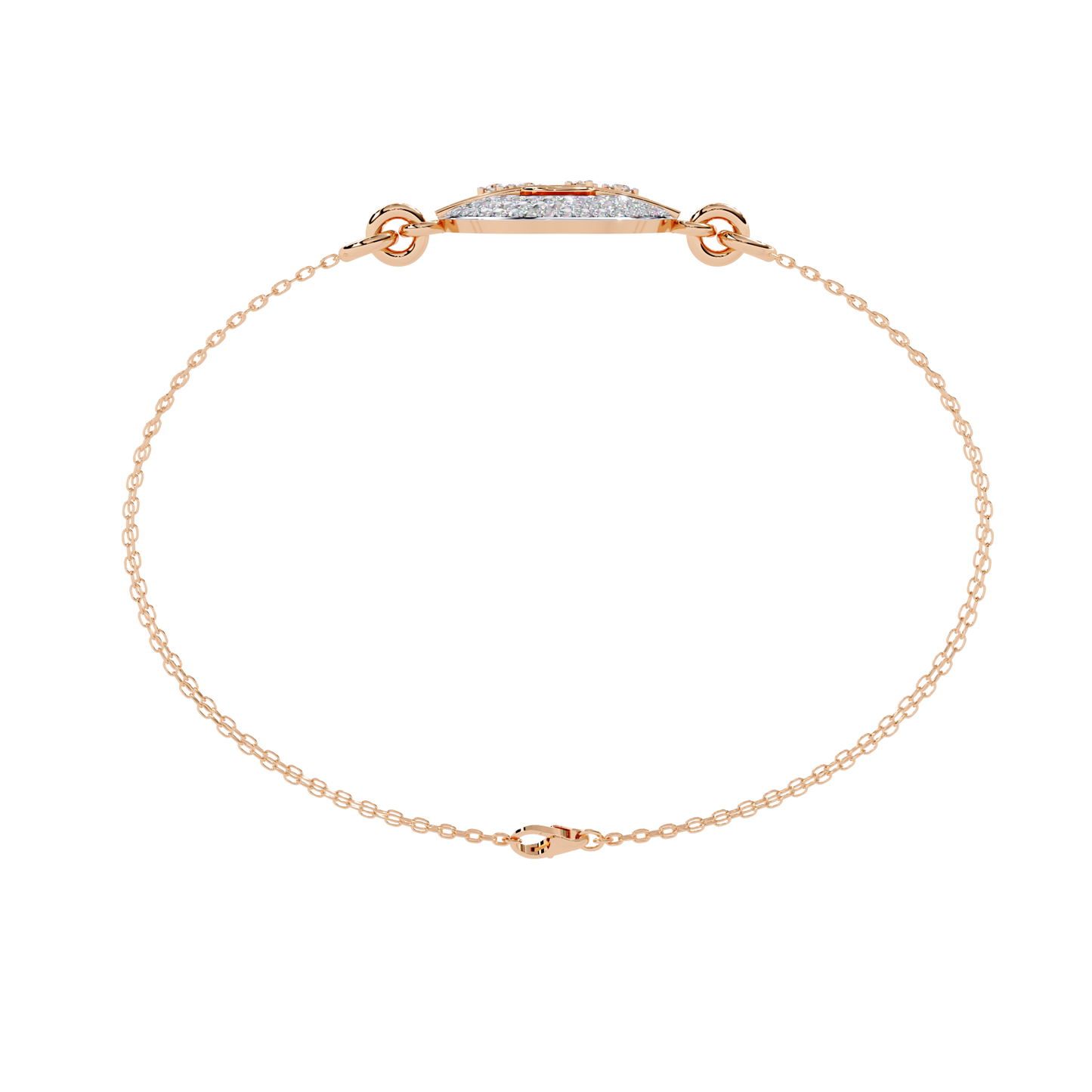 Cosmic Orbit Diamond Bracelet in Gold - 0.42 Ct
