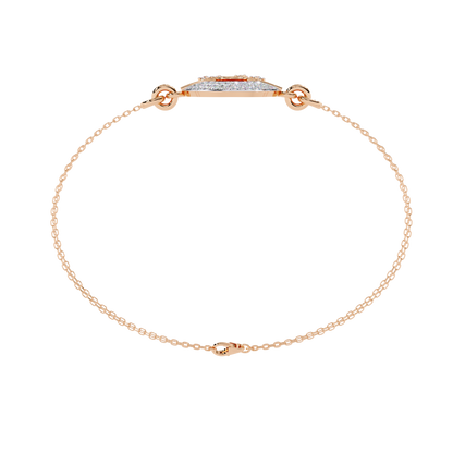 Cosmic Orbit Diamond Bracelet in Gold - 0.42 Ct