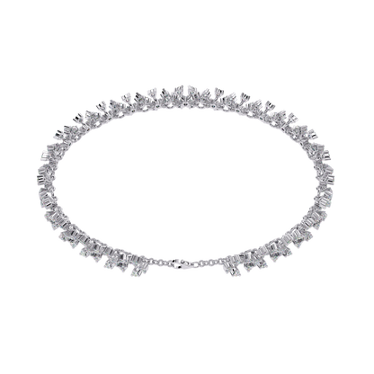 "Stardust Bloom" Diamond & Gold Cluster Bracelet- 1.59 Ct