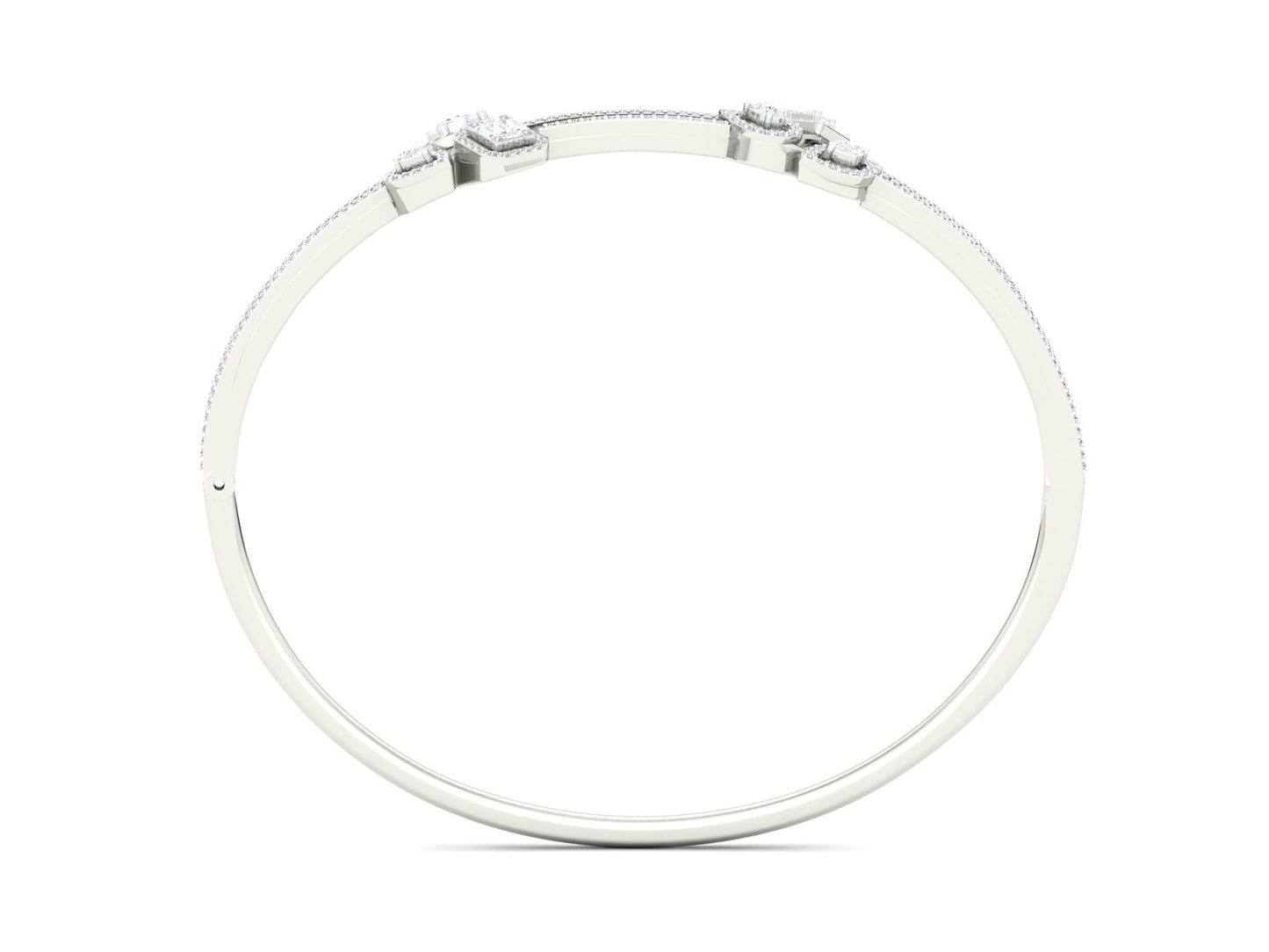 0.80 Ct - Glimmer Grove Gold and Diamond Bracelet