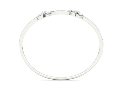 0.80 Ct - Glimmer Grove Gold and Diamond Bracelet