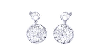 Glam Crush Diamond Drop Earrings - 0.75 Ct