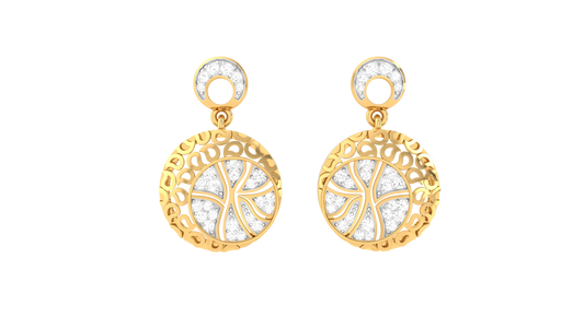 Glam Crush Diamond Drop Earrings - 0.75 Ct