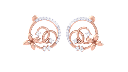 Timeless Twist Diamond Stud Earrings - 0.39 Ct