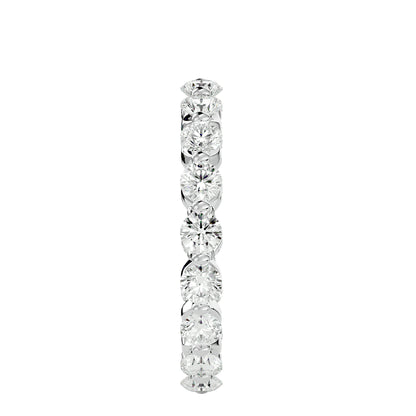 Lumiere Endless Sparkle Band In Gold - 2.01 Ct Round Diamonds