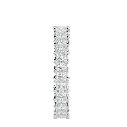 Lumière Yellow Gold Princess-Cut Diamond Eternity Band – 2.07 Ct Ring