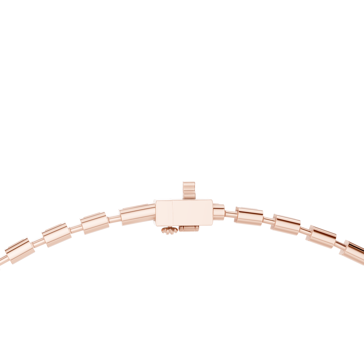 Yellow Gold Emerald Cut Diamond Tennis Choker Necklace 3.35ctw