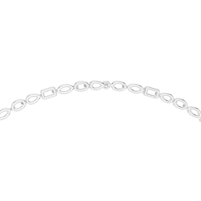14.27ctw Solid Gold Multi-Cut Diamond Tennis Y-Necklace with Oval Halo