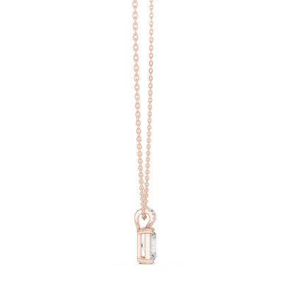2.14CTW Radiant Elegance:Diamond Pendant in Yellow Gold