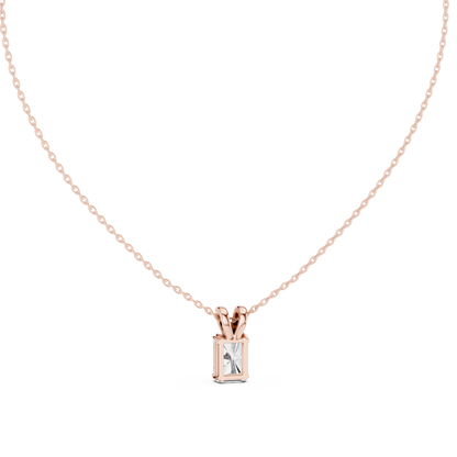 2.14CTW Radiant Elegance:Diamond Pendant in Yellow Gold