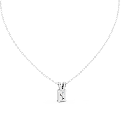 2.14CTW Radiant Elegance:Diamond Pendant in Yellow Gold