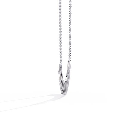 "Art Deco Radiance" Gold and Diamond Bar Necklace - 0.29Ct  Round Brilliant-Cut