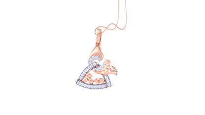 Dolphin Delight Diamond Pendent - 0.30 Ct